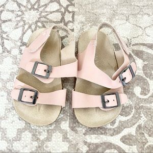 Old Navy baby girls pink sandals 12-18 mo like new